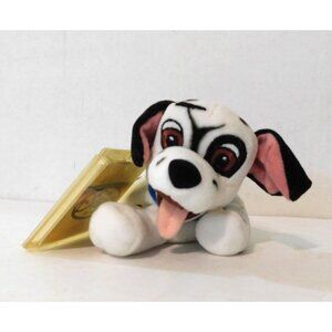 Disney Store 101 Dalmatians Mini Bean Bag Plush 8” Adorable Pup Blue Collar